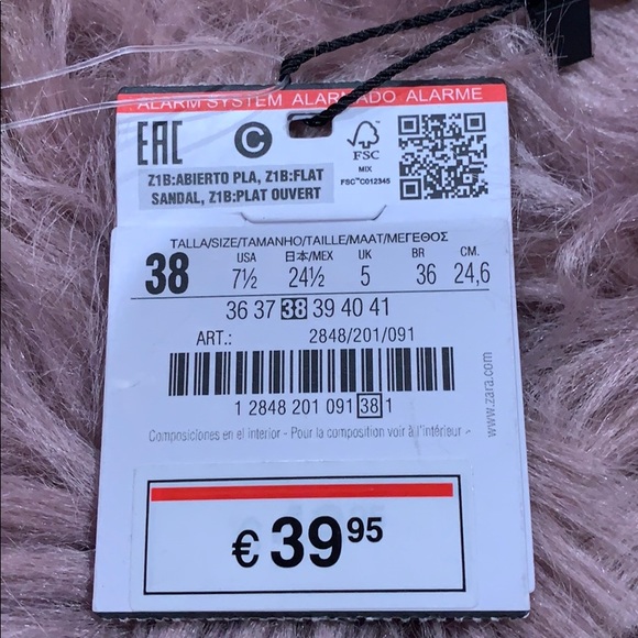 Zara gold sequin bow sandals - Picture 3 of 3